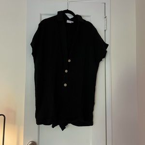 Princess Polly linen romper Size 8